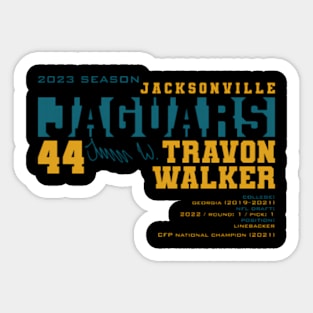 Walker - Jaguars - 2023 Sticker